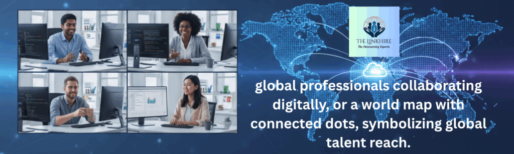 Global talent reach of the linkhire